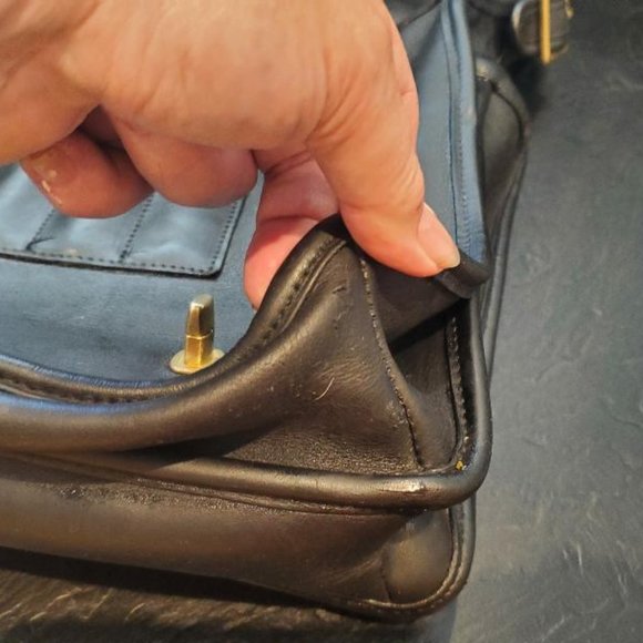 COACH VINTAGE ESSEX 5274 BRIEFCASE Black - Picture 3 of 8